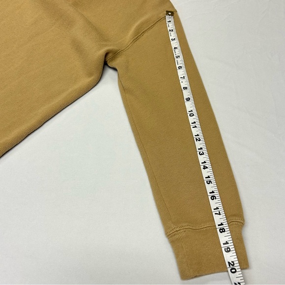 Polo Ralph Lauren Boys 1/4 Zip Pullover Sweater Size M 10-12 Cotton Knit Tan - Picture 10 of 12